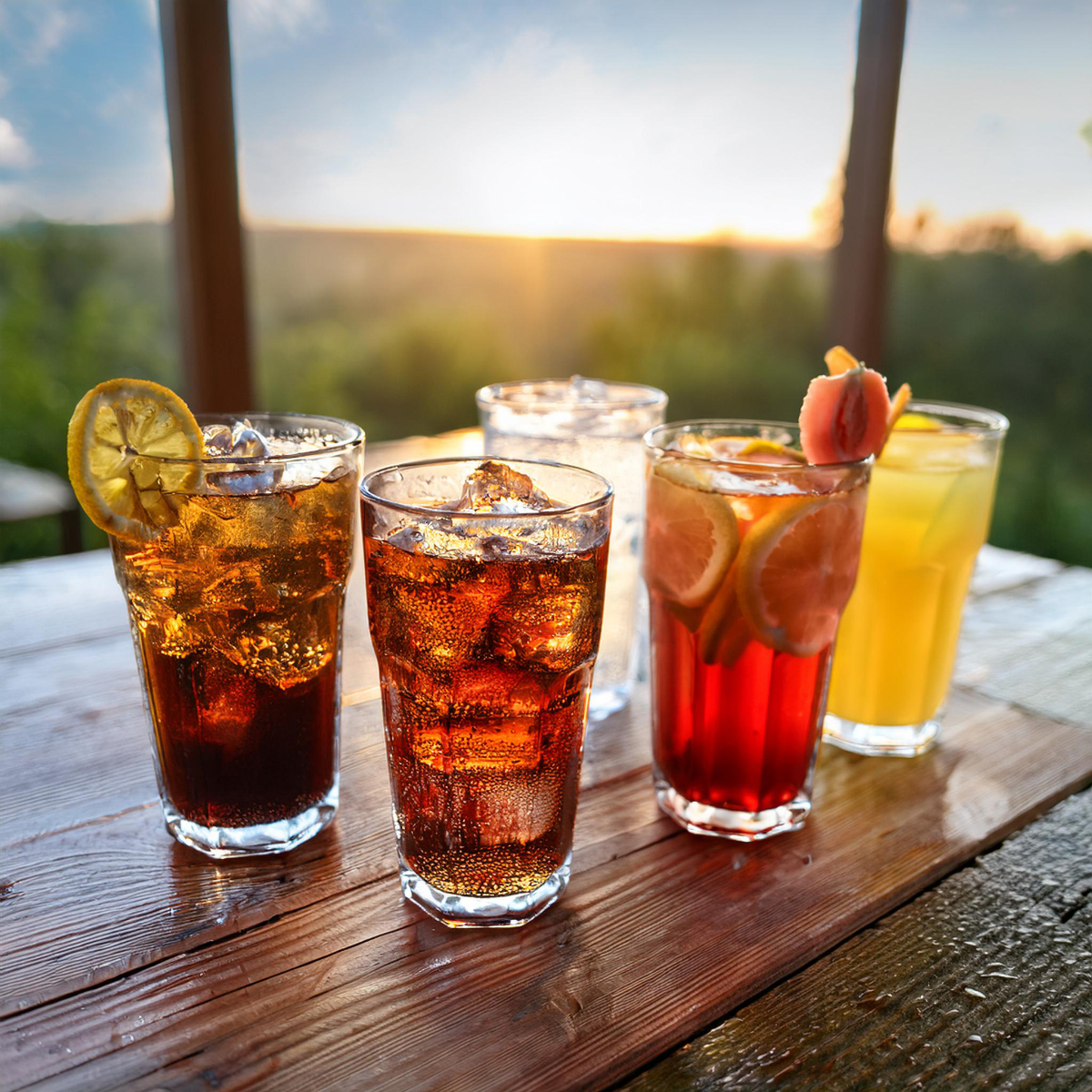 Kola & Fanta & Sprite & Ice tea Limon & Şeftali